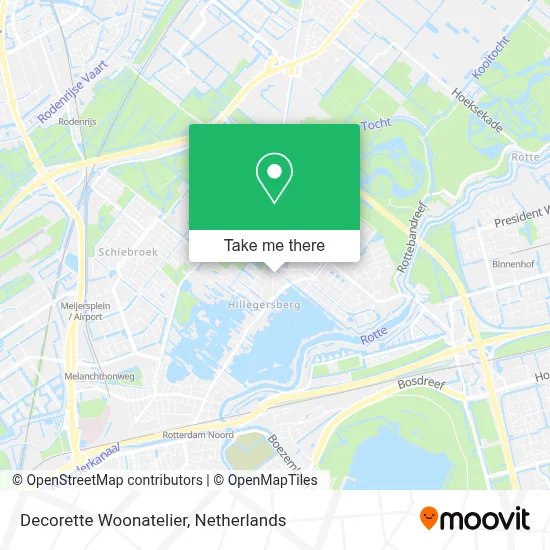 Decorette Woonatelier map