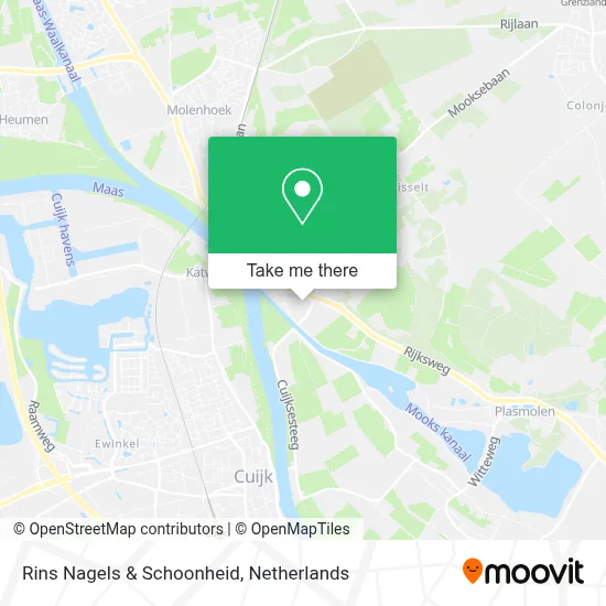 Rins Nagels & Schoonheid map