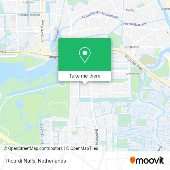 Ricardi Nails map