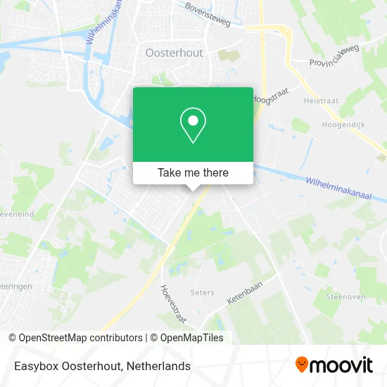 Easybox Oosterhout map