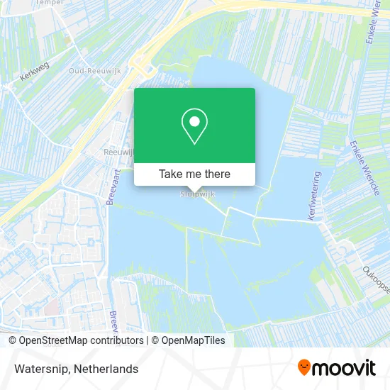 Watersnip map