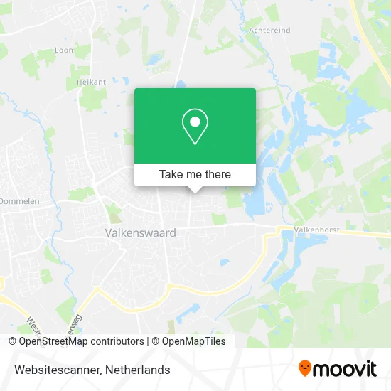 Websitescanner map