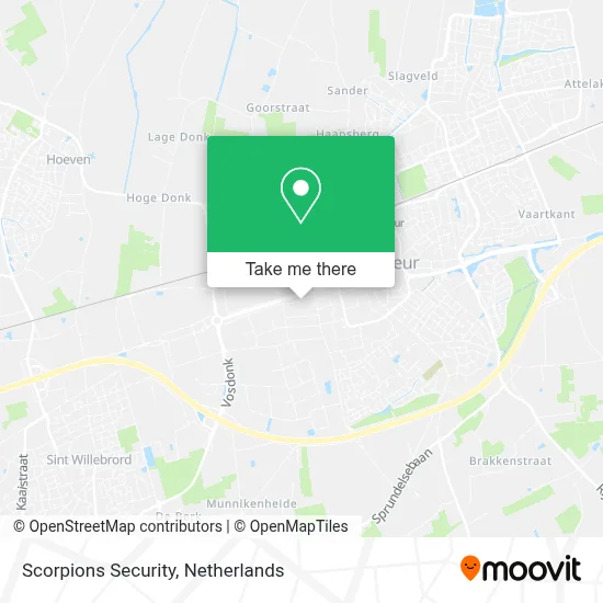 Scorpions Security map