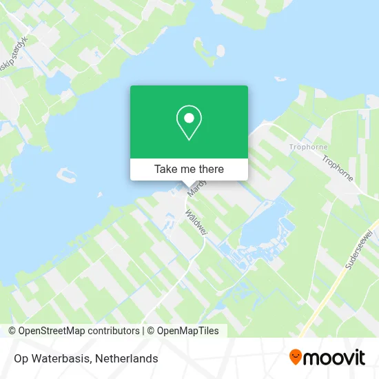 Op Waterbasis map