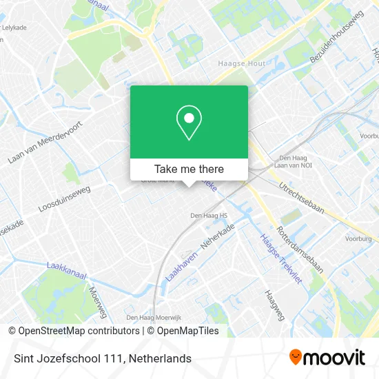 Sint Jozefschool 111 map