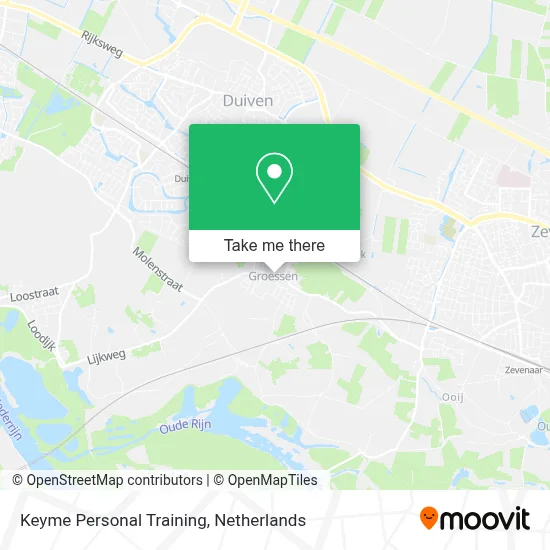 Keyme Personal Training map