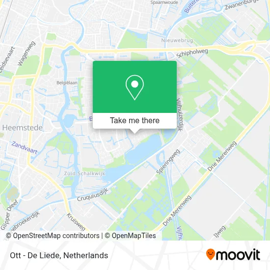 Ott - De Liede map