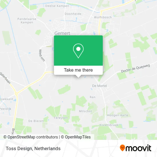 Toss Design map