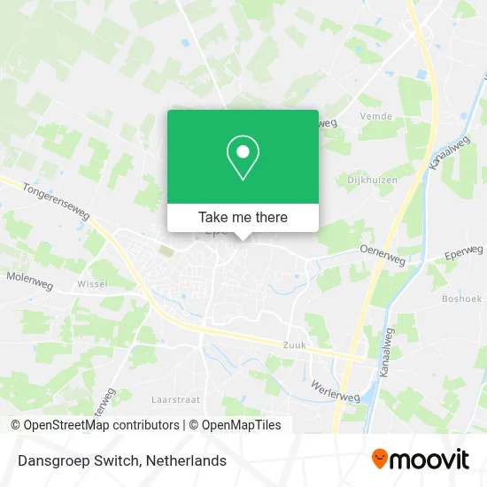 Dansgroep Switch Karte
