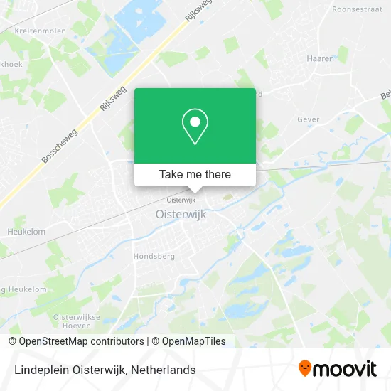 Lindeplein Oisterwijk map