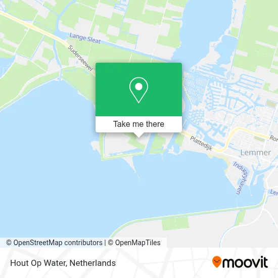 Hout Op Water map