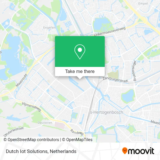 Dutch Iot Solutions map