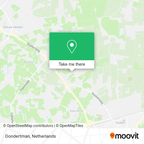 Dondertman map