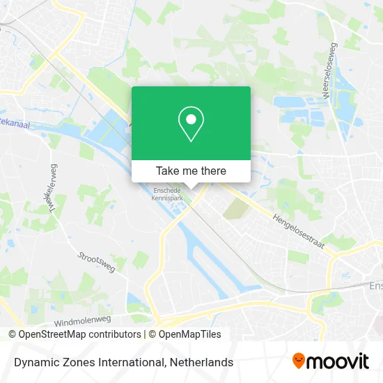 Dynamic Zones International map