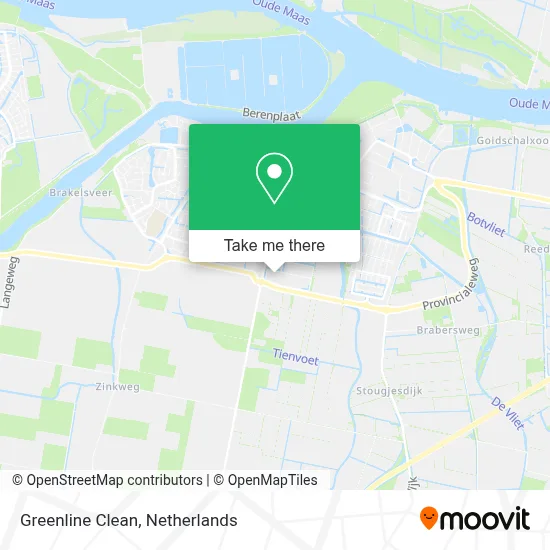 Greenline Clean map