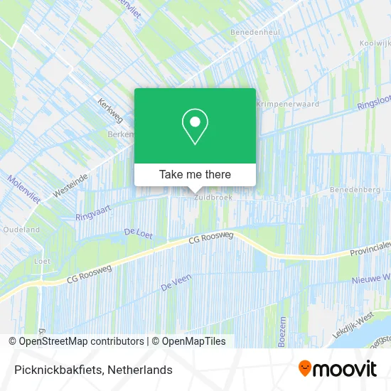 Picknickbakfiets map