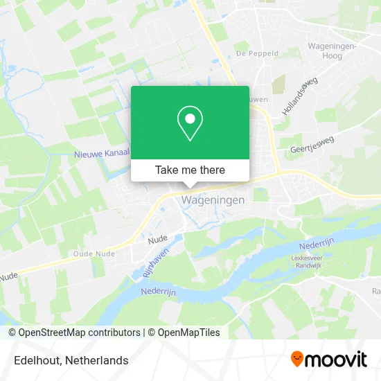 Edelhout map