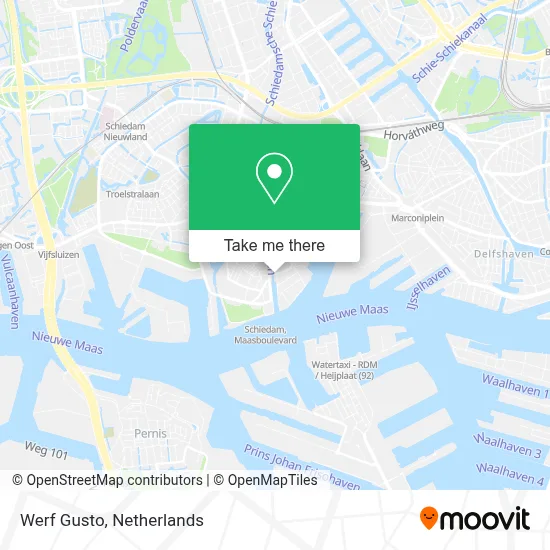 Werf Gusto map