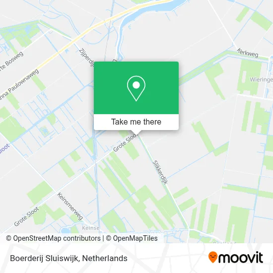 Boerderij Sluiswijk map