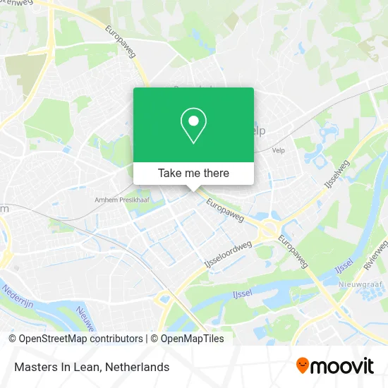 Masters In Lean map