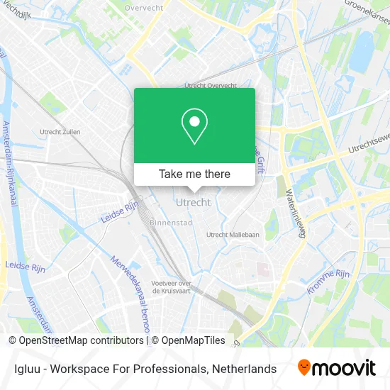 Igluu - Workspace For Professionals map