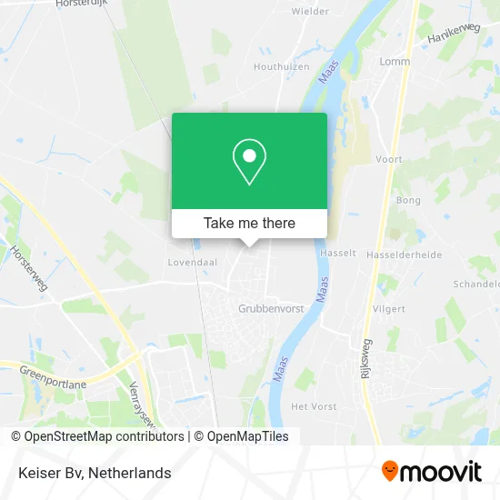 Keiser Bv map