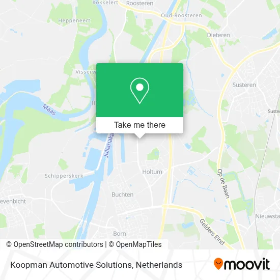 Koopman Automotive Solutions map