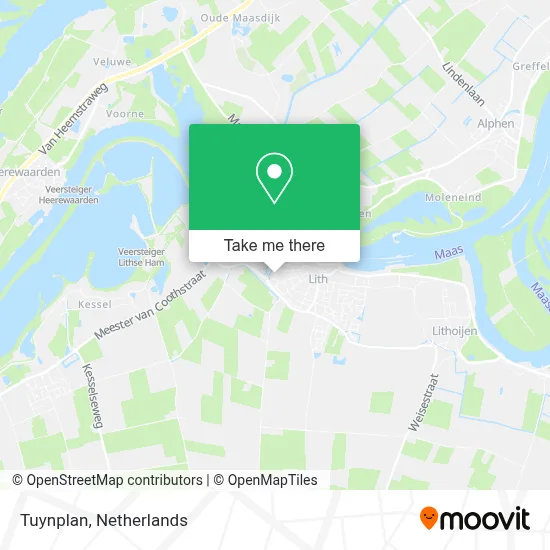 Tuynplan map