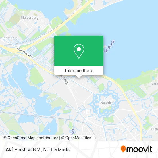 Akf Plastics B.V. map