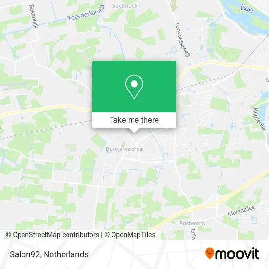 Salon92 map