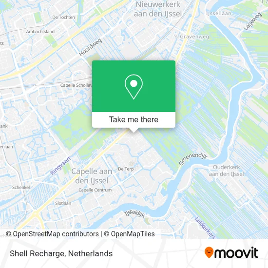 Shell Recharge map