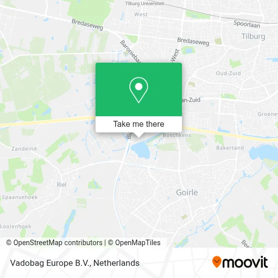 Vadobag Europe B.V. map