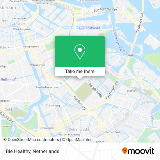 Bie Healthy map