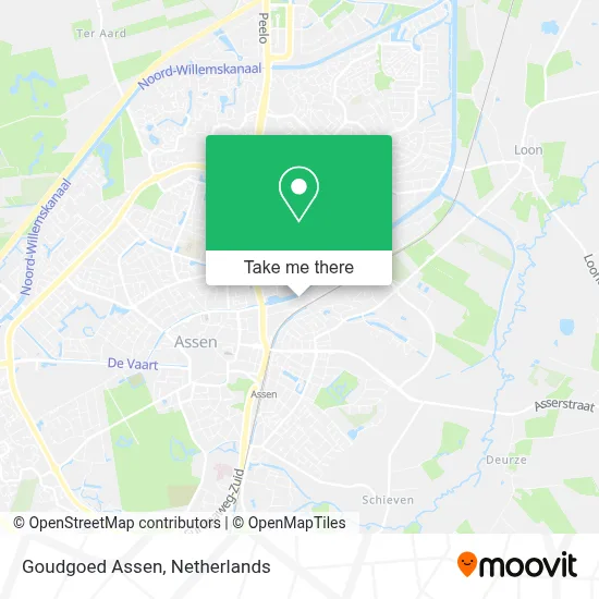Goudgoed Assen map