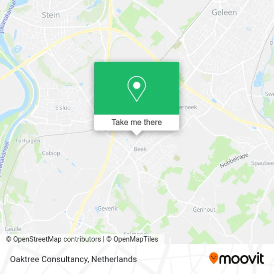 Oaktree Consultancy map