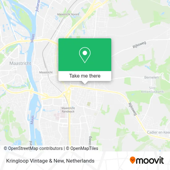 Kringloop Vintage & New map