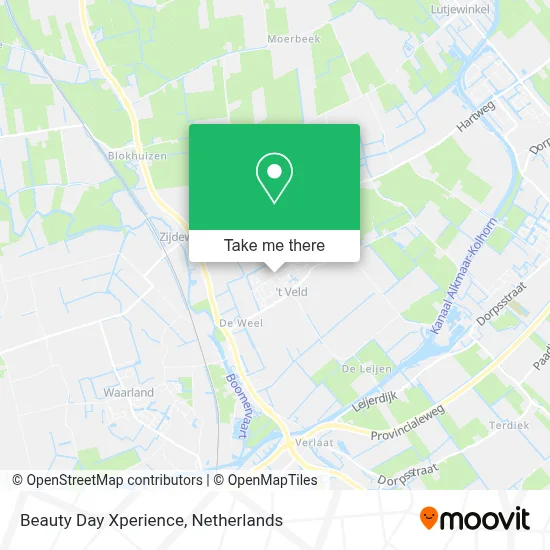 Beauty Day Xperience map