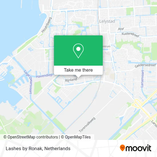 Lashes by Ronak map