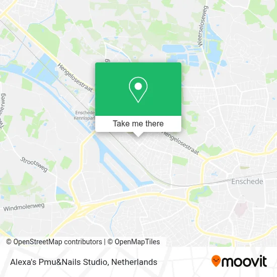 Alexa's Pmu&Nails Studio map