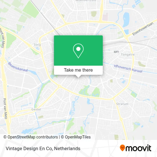 Vintage Design En Co map