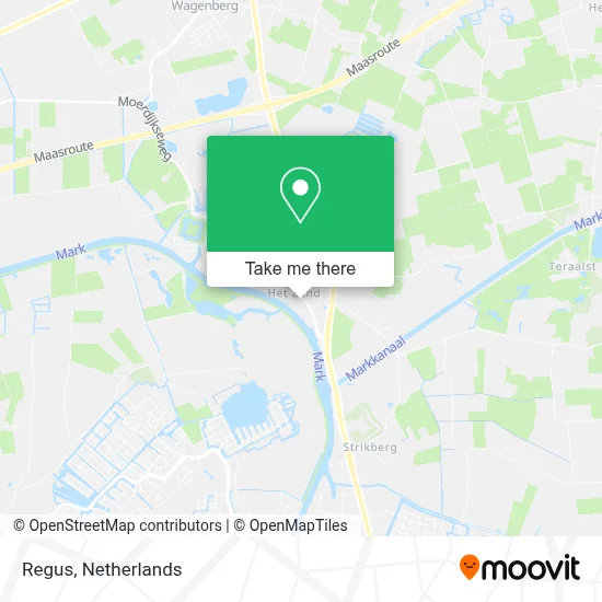 Regus map