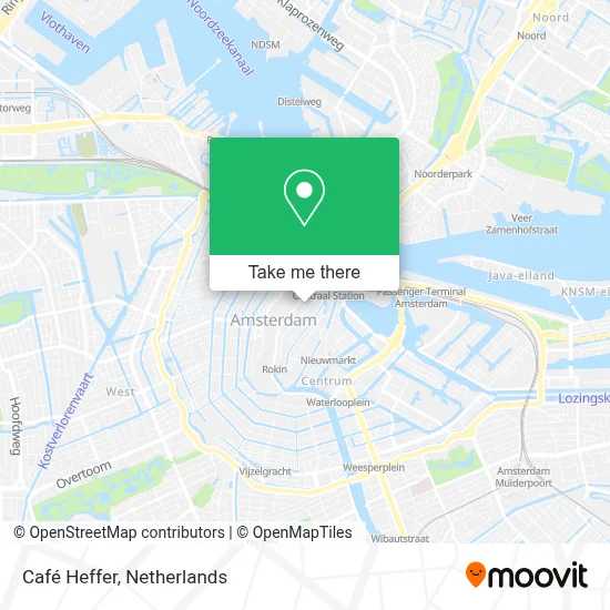 Café Heffer map