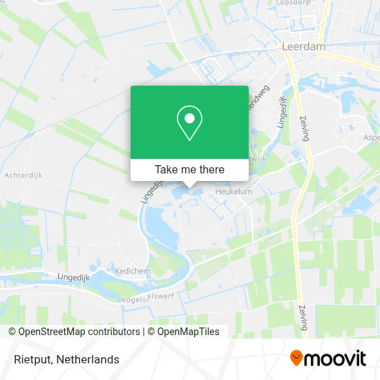 Rietput map