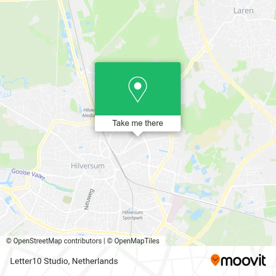 Letter10 Studio map