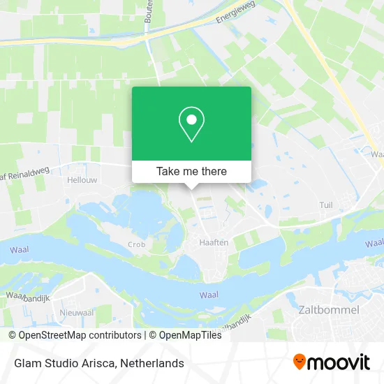 Glam Studio Arisca map