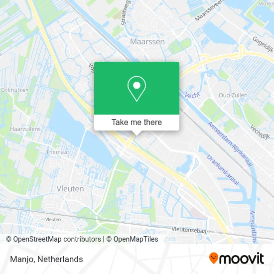 Manjo map