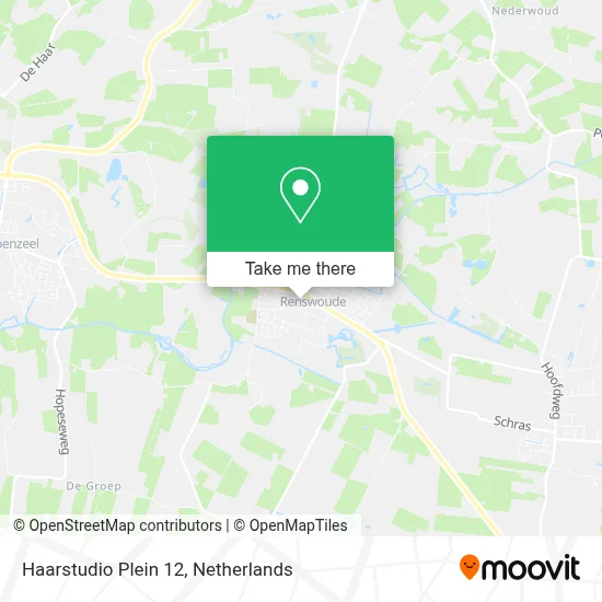 Haarstudio Plein 12 map