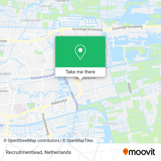 Recruitmentlead map