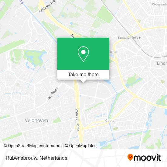 Rubensbrouw map
