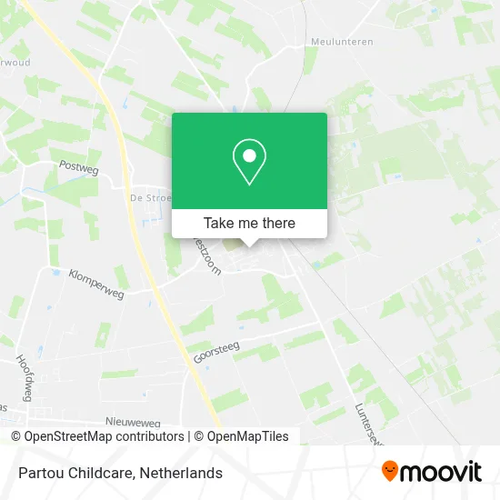 Partou Childcare map